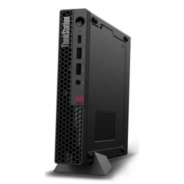 Lenovo ThinkStation P3 Tiny Intel® Core™ i7 i7-14700 32 Go DDR5-SDRAM 1 To SSD NVIDIA T1000 Windows 11 Pro Mini PC Station de