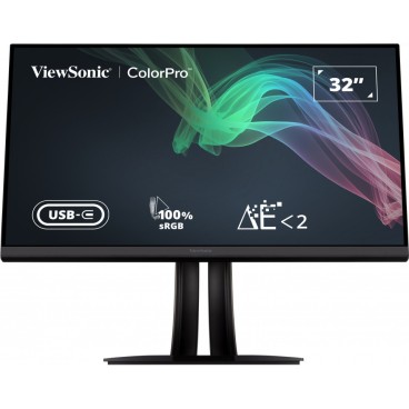 Viewsonic VP56 81,3 cm (32") 3840 x 2160 pixels 4K Ultra HD LED Noir