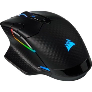 Corsair DARK CORE RGB PRO souris Droitier RF Wireless + Bluetooth + USB Type-A Optique 18000 DPI