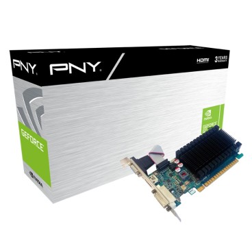 PNY GF710GTLH1GEPB carte graphique NVIDIA GeForce GT 710 1 Go GDDR3