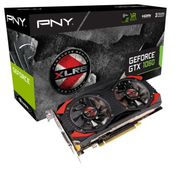 PNY GeForce GTX 1060 XLR8 OC GAMING NVIDIA 6 Go GDDR5