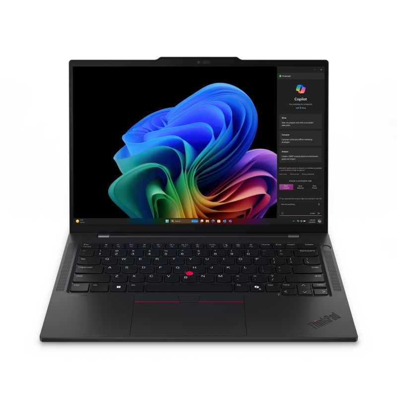 Lenovo ThinkPad T14s Gen 6 (Snapdragon) Copilot+ PC Qualcomm Snapdragon X1E-78-100 Ordinateur portable 35,6 cm (14") Écran