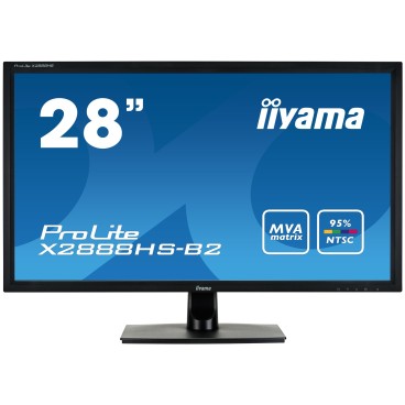 iiyama ProLite X2888HS-B2 écran plat de PC 71,1 cm (28") 1920 x 1080 pixels Full HD LED Noir