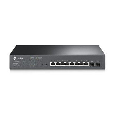 TP-Link TL-SG2210MP commutateur réseau Gigabit Ethernet (10 100 1000) Connexion Ethernet, supportant l'alimentation via ce port