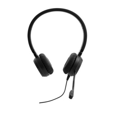 Lenovo Pro Wired Stereo VOIP Casque Avec fil Arceau Bureau Centre d'appels Noir
