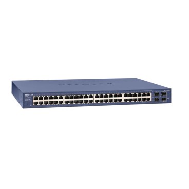 NETGEAR GS748T Géré L2+ Gigabit Ethernet (10 100 1000) Bleu