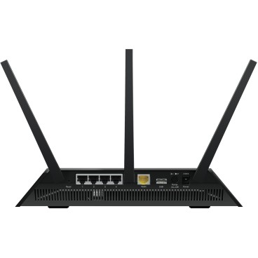 NETGEAR R7000 routeur sans fil Gigabit Ethernet Bi-bande (2,4 GHz   5 GHz) Noir