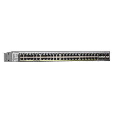 NETGEAR GS752TPSB-100EUS commutateur réseau Géré L3 Connexion Ethernet, supportant l'alimentation via ce port (PoE) 1U Acier