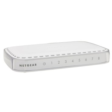 NETGEAR GS608-400PES commutateur réseau Non-géré L2 Gigabit Ethernet (10 100 1000) Blanc