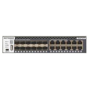 NETGEAR M4300-12X12F Géré L2 L3 10G Ethernet (100 1000 10000) 1U Noir
