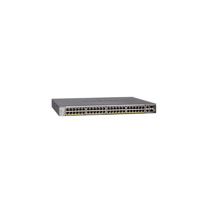 NETGEAR S3300-52X-PoE+ L2 L3 10G Ethernet (100 1000 10000) Connexion Ethernet, supportant l'alimentation via ce port (PoE) Noir