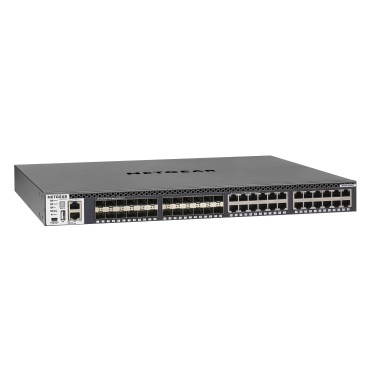 NETGEAR M4300-24X24F Géré L2 L3 L4 10G Ethernet (100 1000 10000) 1U Noir
