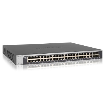 NETGEAR XS748T-100NES commutateur réseau Géré L2+ L3 10G Ethernet (100 1000 10000) Noir