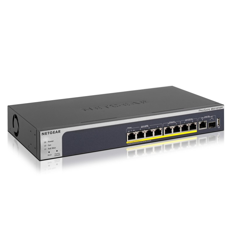 NETGEAR MS510TXPP Géré L2 L3 L4 10G Ethernet (100 1000 10000) Connexion Ethernet, supportant l'alimentation via ce port (PoE)