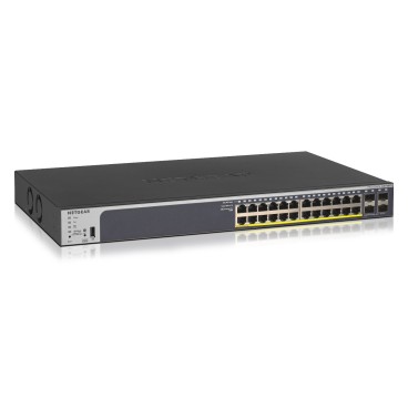 NETGEAR GS728TP Géré L2 L3 L4 Gigabit Ethernet (10 100 1000) Connexion Ethernet, supportant l'alimentation via ce port (PoE) 1U