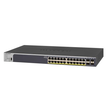 NETGEAR GS728TPP Géré L2 L3 L4 Gigabit Ethernet (10 100 1000) Connexion Ethernet, supportant l'alimentation via ce port (PoE)
