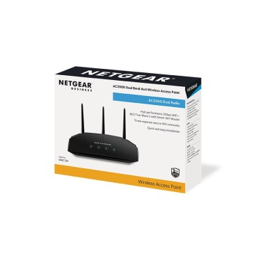 NETGEAR AC2000 routeur sans fil Gigabit Ethernet Bi-bande (2,4 GHz   5 GHz) 4G Noir
