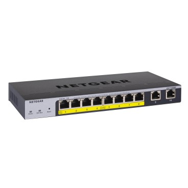NETGEAR GS110TPP Géré L2 L3 L4 Gigabit Ethernet (10 100 1000) Connexion Ethernet, supportant l'alimentation via ce port (PoE)