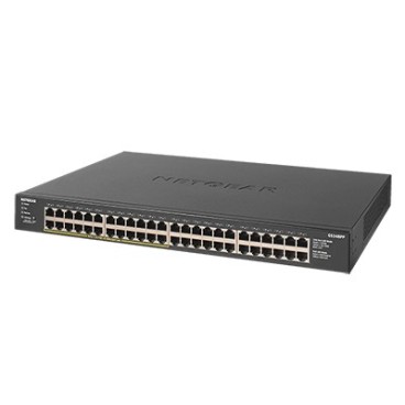 NETGEAR GS348PP Non-géré Gigabit Ethernet (10 100 1000) Connexion Ethernet, supportant l'alimentation via ce port (PoE) Noir