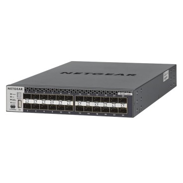 NETGEAR M4300-24XF Géré L3 10G Ethernet (100 1000 10000) 1U Noir, Gris
