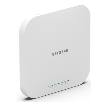 NETGEAR Insight Cloud Managed WiFi 6 AX1800 Dual Band Access Point (WAX610) 1800 Mbit s Blanc Connexion Ethernet, supportant