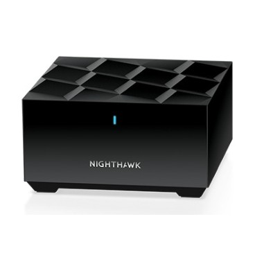 NETGEAR Nighthawk Mesh WiFi 6 Add-On Satellite routeur sans fil Gigabit Ethernet Bi-bande (2,4 GHz   5 GHz) 4G Noir