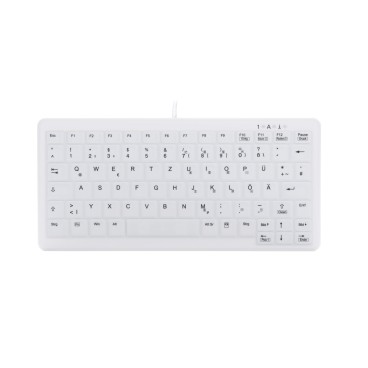 Contour Design Active Key AK-C4110 clavier Médical USB AZERTY Français Blanc