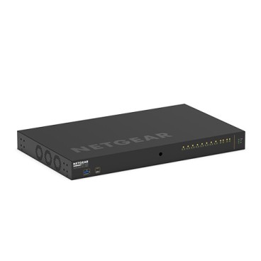 NETGEAR M4250-10G2XF-PoE++ Géré L2 L3 Gigabit Ethernet (10 100 1000) Connexion Ethernet, supportant l'alimentation via ce port