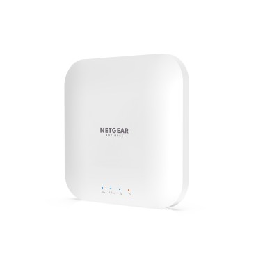 NETGEAR WiFi 6 AX1800 PoE Access Point (WAX214) 1773,5 Mbit s Blanc Connexion Ethernet, supportant l'alimentation via ce port