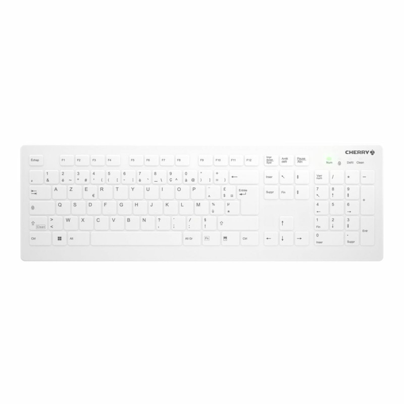 Contour Design Active Key AK-C8112 clavier Médical RF sans fil AZERTY Français Blanc
