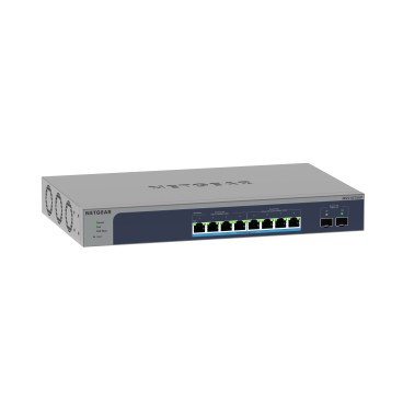 NETGEAR 8-Port Multi-Gigabit 10G Ethernet Ultra60 PoE++ Smart Switch with 2 SFP+ Ports (MS510TXUP) Géré L2+ 10G Ethernet