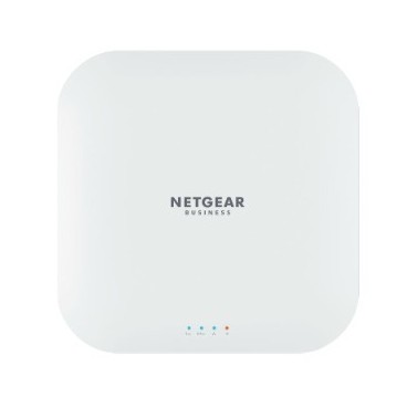 NETGEAR WiFi 6 AX3600 PoE+ Access Point (WAX218) 2400 Mbit s Blanc Connexion Ethernet, supportant l'alimentation via ce port