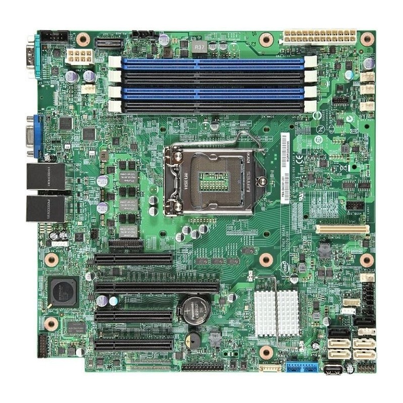 Intel DBS1200V3RPS carte mère Intel® C222 LGA 1150 (Emplacement H3) micro ATX
