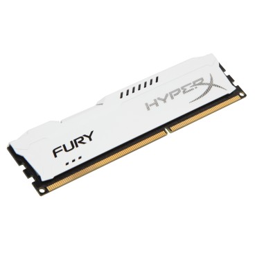 HyperX FURY White 8GB 1866MHz DDR3 module de mémoire 8 Go 2 x 4 Go