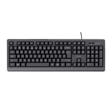 Trust Primo clavier Bureau USB AZERTY Français Noir