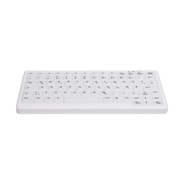 Contour Design Active Key AK-C4110 clavier Médical RF sans fil AZERTY Français Blanc