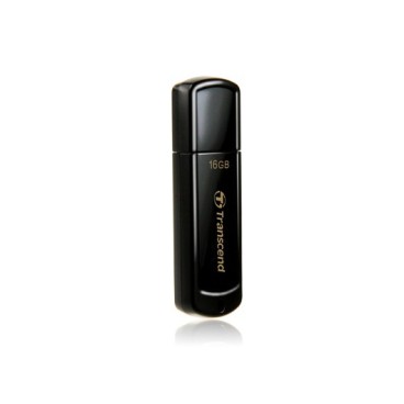 Transcend JetFlash 350 lecteur USB flash 16 Go USB Type-A 2.0 Noir