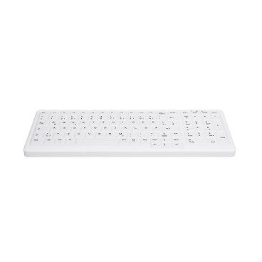 Contour Design Active Key AK-C7000 clavier Médical FR sans fil +USB AZERTY Français Blanc