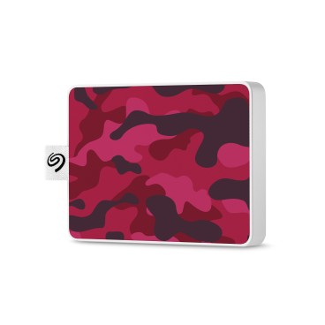 Seagate STJE500405 disque dur externe 500 Go Camouflage, Rouge