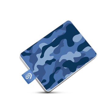 Seagate STJE500406 disque dur externe 500 Go Bleu, Camouflage