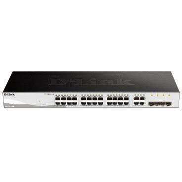 D-Link DGS-1210-24 commutateur réseau Géré L2 Gigabit Ethernet (10 100 1000) 1U Noir