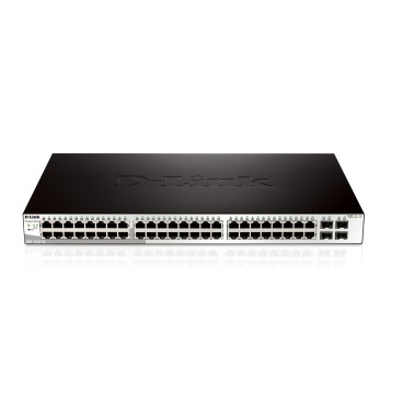 D-Link DGS-1210-52 commutateur réseau Géré L2 Gigabit Ethernet (10 100 1000) 1U Noir