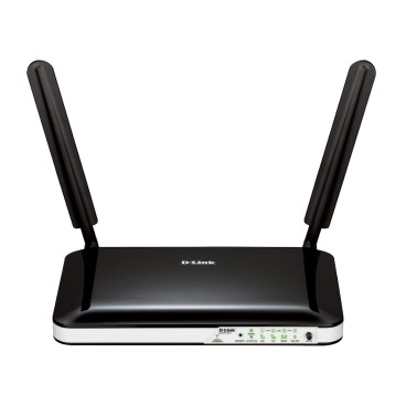D-Link DWR-921 E routeur sans fil Fast Ethernet Monobande (2,4 GHz) 3G 4G Noir, Blanc