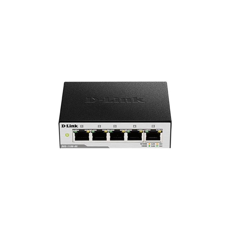 D-Link EasySmart Géré L2 Gigabit Ethernet (10 100 1000) Noir