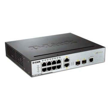 D-Link DGS-3000-10TC commutateur réseau L2 Gigabit Ethernet (10 100 1000) Connexion Ethernet, supportant l'alimentation via ce
