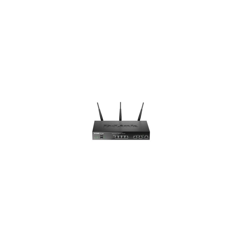 D-Link DSR-1000AC routeur sans fil Gigabit Ethernet Bi-bande (2,4 GHz   5 GHz) Noir