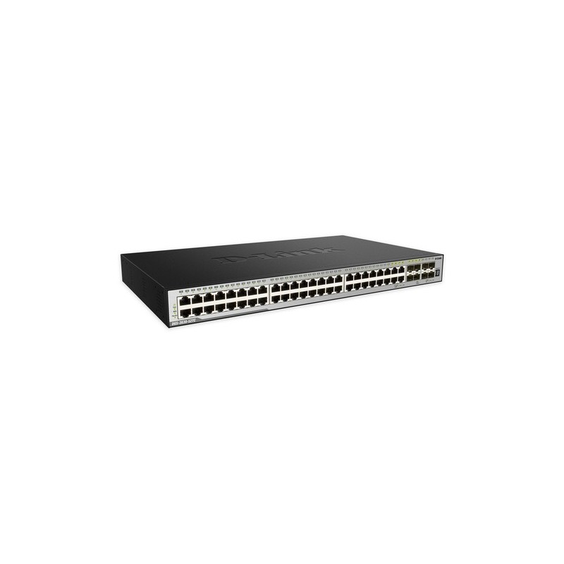 D-Link DGS-3630-52TC Géré L3 Gigabit Ethernet (10 100 1000) 1U Noir