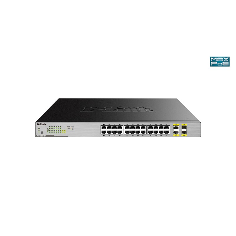 D-Link DGS-1026MP commutateur réseau Non-géré Gigabit Ethernet (10 100 1000) Connexion Ethernet, supportant l'alimentation via