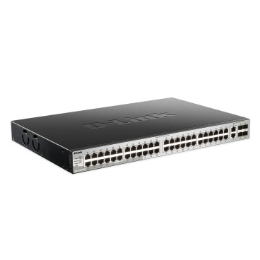 D-Link DGS-3130-54TS Géré L3 Gigabit Ethernet (10 100 1000) Noir, Gris