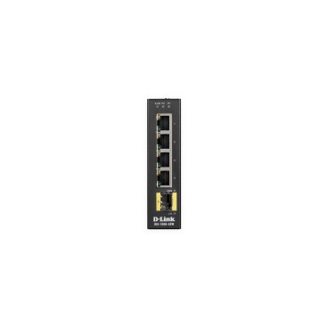 D-Link DIS‑100G‑5SW Non-géré L2 Gigabit Ethernet (10 100 1000) Noir